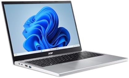 acer Aspire Go 15 AI Ready Laptop   15 6 FHD  1920 x 1080  IPS Display   Intel Core 3 Processor N355   Intel Graphics   8GB DDR5   128GB UFS   Wi Fi 6   Windows 11 Home in S Mode   AG15 32P 39R2