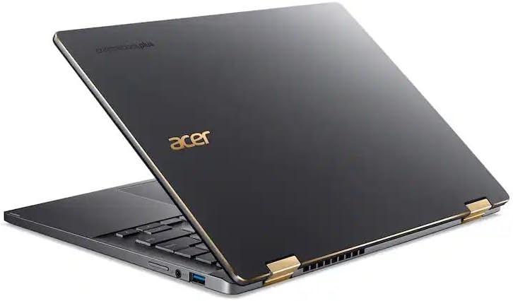 acer Chromebook Plus Spin 714 2 in 1 Laptop with Google AI   14 Full HD IPS Touch   Intel Core Ultra 5 115U   8GB LPDDR5 1TB SSD   Wi Fi6E Backlit KB Chrome OS Steel Gray   w/Stylus Pen  W/GaLiMu