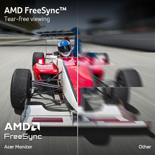 acer Nitro 27 Inch QHD 2560 x 1440 IPS Gaming Monitor   AMD FreeSync   Up to 180Hz Refresh   Up to 0 5ms   DCI P3 95    HDR 10 Support   One Display Port 1 2 & Two HDMI 2 0   KG271U N3bmiipx