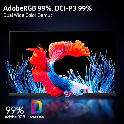 acer Nitro 27  WQHD 2560 x 1440 Gaming IPS MiniLED Monitor   AMD FreeSync Premium   320Hz Refresh Rate   Up to 0 5ms   AdobeRGB 99    1 x Display Port 1 4 & 2 x HDMI 2 1 Ports   XV275U F3biipprx