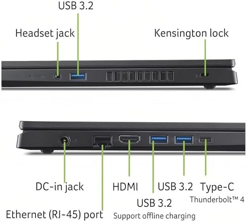acer Nitro V 15 6 Gaming Laptop FHD IPS 165Hz Display  Intel Core i7 13620H  NVIDIA GeForce RTX 5050 Windows 11 Home with Mouse pad  32GB RAM   1TB PCIe SSD