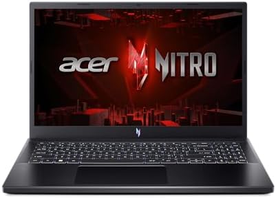 acer Nitro V 15 6 Gaming Laptop FHD IPS 165Hz Display  Intel Core i7 13620H  NVIDIA GeForce RTX 5050 Windows 11 Home with Mouse pad  32GB RAM   1TB PCIe SSD