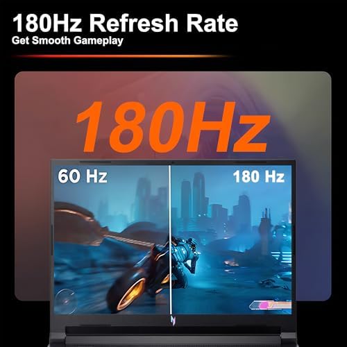 acer Nitro V 16 AI Gaming Laptop 16 WUXGA IPS 180Hz AMD 6 core Ryzen 5 240 32GB DDR5 1TB SSD GeForce RTX 5050  Up to 421 AI Tops  Backlit Wi Fi6E Type C Win11Pro w/ICP Hub