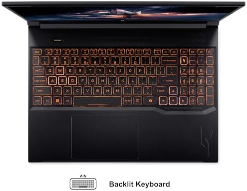 acer Nitro V 16 AI Gaming Laptop 16 WUXGA IPS 180Hz AMD 6 core Ryzen 5 240 32GB DDR5 1TB SSD GeForce RTX 5050  Up to 421 AI Tops  Backlit Wi Fi6E Type C Win11Pro w/ICP Hub