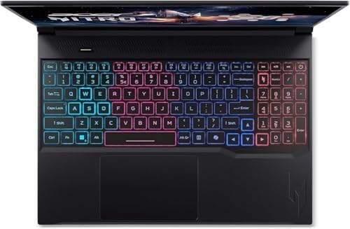 acer Nitro V 16 AI Gaming Laptop  16 WUXGA IPS180Hz Display  AMD Ryzen 5 240  NVIDIA GeForce RTX 5050 16GB DDR5  512GB Gen4 SSD  WiFi 6E  RGB Backlit KB  Win11 PRO  W/256GB PSD  Renewed