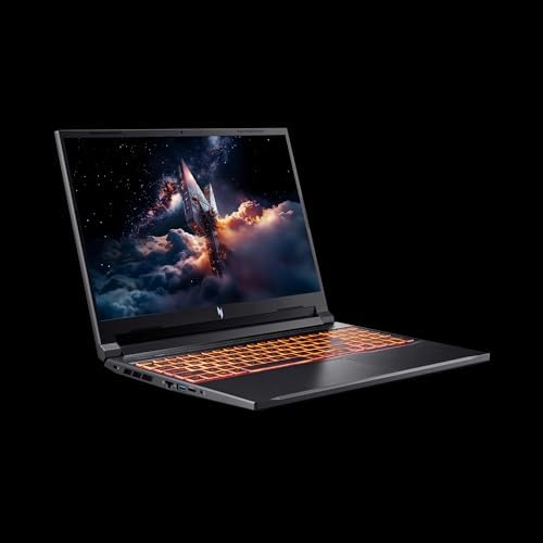 acer Nitro V 16 AI WUXGA (1920 x 1200) IPS 180Hz Gaming Laptop AI PC, procesador AMD Ryzen 5 240, NVIDIA GeForce RTX 5050 8GB GDDR7 VRAM, 16 GB de RAM, SSD de 512 GB, (16 pulgadas, R5, RTX5050)