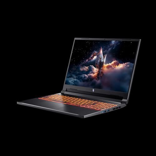 acer Nitro V 16 AI WUXGA (1920 x 1200) IPS 180Hz Gaming Laptop AI PC, procesador AMD Ryzen 5 240, NVIDIA GeForce RTX 5050 8GB GDDR7 VRAM, 16 GB de RAM, SSD de 512 GB, (16 pulgadas, R5, RTX5050)