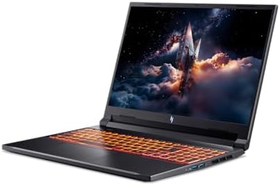 acer Nitro V ANV16 72 72ZY Gaming Laptop   16 WUXGA IPS 180Hz   Intel Core 7 240H   NVIDIA GeForce RTX 5070   16GB RAM   512GB SSD   WiFi 6E   Backlit Keyboard   HDMI 2 1   USB C   Win 11 Home