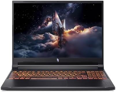 acer Nitro V ANV16 72 72ZY Gaming Laptop   16 WUXGA IPS 180Hz   Intel Core 7 240H   NVIDIA GeForce RTX 5070   16GB RAM   512GB SSD   WiFi 6E   Backlit Keyboard   HDMI 2 1   USB C   Win 11 Home