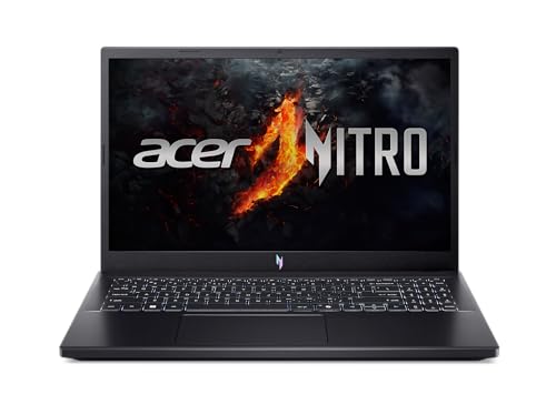 acer Nitro V Gaming Laptop   AMD Ryzen 5 7535HS Hexa Core Processor   NVIDIA GeForce RTX 4050 Laptop GPU   15 6 FHD IPS 144Hz Display   8GB DDR5   512GB SSD   WiFi 6   Backlit KB   ANV15 41 R5N6
