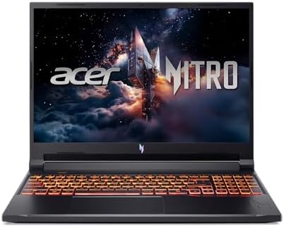 acer Nitro V Gaming Laptop   Intel Core 9 Processor 270H   NVIDIA GeForce RTX 5070 Laptop GPU   16 WUXGA IPS 180Hz Display   32GB DDR5   1TB Gen 4 SSD   Wi Fi 6   Backlit KB   ANV16 72 933F