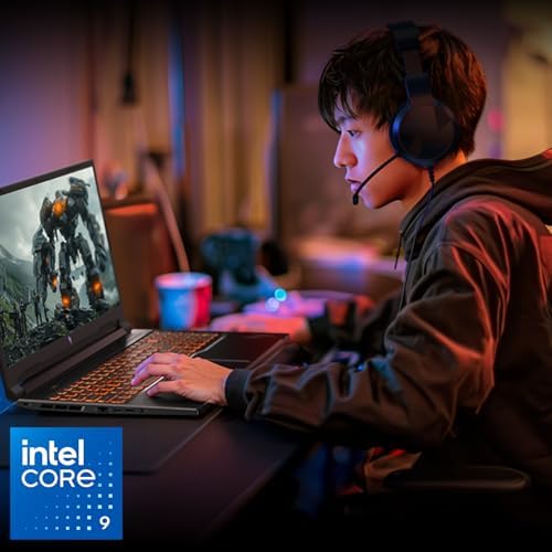 acer Nitro V Gaming Laptop   Intel Core 9 Processor 270H   NVIDIA GeForce RTX 5070 Laptop GPU   16 WUXGA IPS 180Hz Display   32GB DDR5   1TB Gen 4 SSD   Wi Fi 6   Backlit KB   ANV16 72 933F