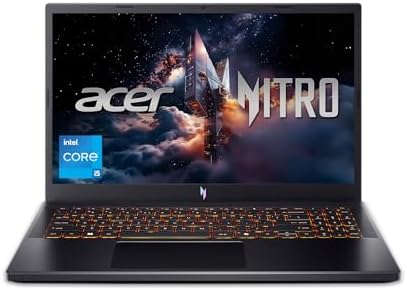 acer Nitro V Gaming Laptop   Intel Core i5 13420H Processor   NVIDIA GeForce RTX 4050 Laptop GPU   15 6 FHD IPS 165Hz Display   8GB DDR5   512GB Gen 4 SSD   Wi Fi 6   Backlit KB   ANV15 52 586Z