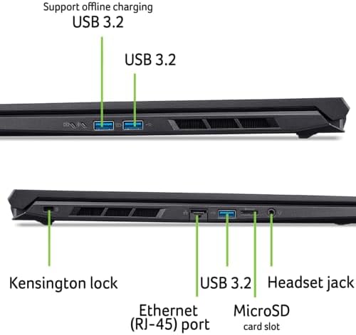 acer Nitro V Gaming Laptop   Intel Core 7 Processor 240H   NVIDIA GeForce RTX 5060 Laptop GPU   16 WUXGA IPS 180Hz Display   16GB DDR5   512GB Gen 4 SSD   Wi Fi 6   Backlit KB   ANV16 72 70F4