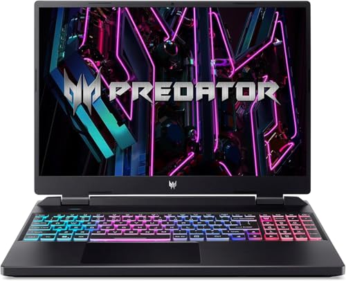 acer Predator Helios Neo 16 Gaming Laptop 16 WUXGA IPS 165Hz  100  sRGB  Intel 14 Core i7 13650HX 32GB RAM 1TB SSD GeForce RTX 4060 8GB Graphic RGB Backlit Killer AX1650i Win11 w/ICP Accessory