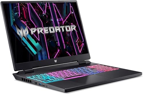 acer Predator Helios Neo 16 Gaming Laptop 16 WUXGA IPS 165Hz  100  sRGB  Intel 14 Core i7 13650HX 32GB RAM 1TB SSD GeForce RTX 4060 8GB Graphic RGB Backlit Killer AX1650i Win11 w/ICP Accessory