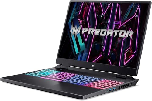 acer Predator Helios Neo 16 Gaming Laptop 16 WUXGA IPS 165Hz  100  sRGB  Intel 14 Core i7 13650HX 32GB RAM 1TB SSD GeForce RTX 4060 8GB Graphic RGB Backlit Killer AX1650i Win11 w/ICP Accessory