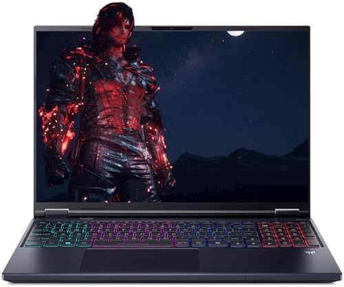 acer Predator Helios Neo 16 AI Gaming Laptop 16 2560x1600 IPS 240Hz  100  DCI P3  Intel 24 core Ultra 9 275HX 32GB RAM 1TB SSD GeForce RTX 5070 Ti  Up to 992 AI Tops  Win11Pro ICP Hub w/Copilot
