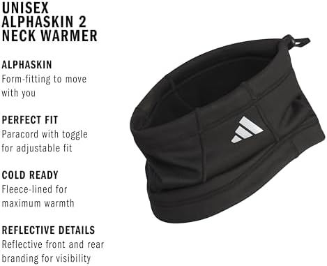 adidas Alphaskin Neck Warmer   Performance Workout Face & Neck Cover