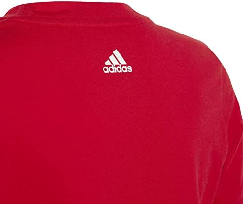 adidas Boys Short Sleeve Linear Logo T Shirt