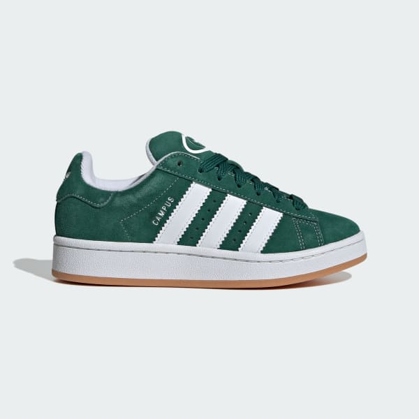 adidas Campus 00s Sneakers - Green (Dark Green / Cloud White / Off White)