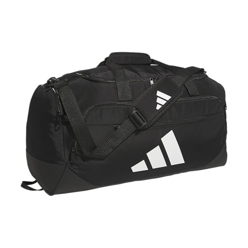 adidas Defender 5 0 Duffel  Durable Travel Gym Sports Bag for Men and Women