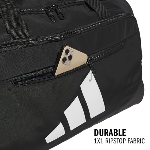 adidas Defender 5 0 Duffel  Durable Travel Gym Sports Bag for Men and Women