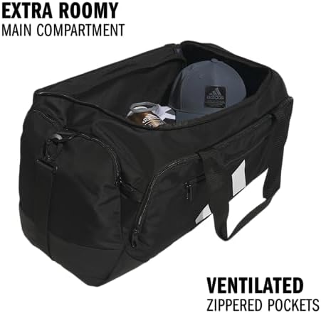 adidas Defender 5 Duffel Bag   Premium Duffle for Sports  Gym & Travel