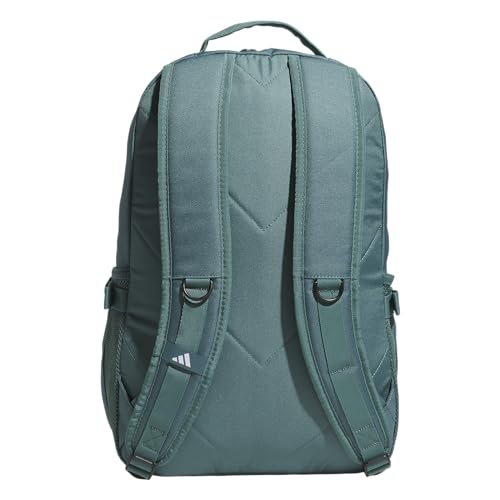 adidas Interval Backpack with Laptop Sleeve  Lightweight Durable Book Bag for Women and Men  Preloved Teal Green/Black  One Size