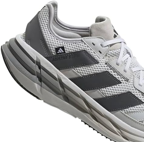 adidas Mens Adistar 3 Sportswear Lace Up Sneakers Shoes Casual   Grey