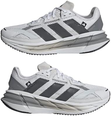 adidas Mens Adistar 3 Sportswear Lace Up Sneakers Shoes Casual   Grey