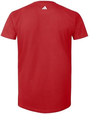 adidas Mens Combat Sports Performance Polycotton Rounded Hem Shirt