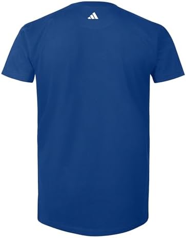 adidas Mens Combat Sports Performance Polycotton Rounded Hem Shirt