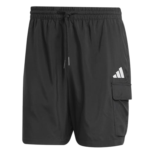 adidas Pantalones cortos tipo cargo Chelsea Essentials con logotipo pequeño para hombre