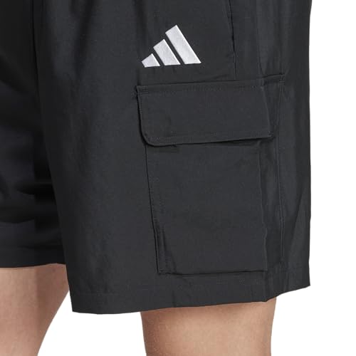 adidas Pantalones cortos tipo cargo Chelsea Essentials con logotipo pequeño para hombre