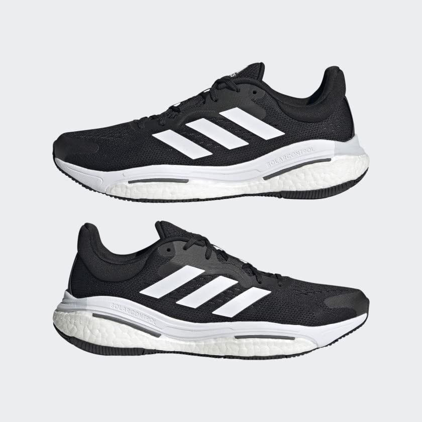 adidas Mens Solar Control Running Sneakers Shoes   Black
