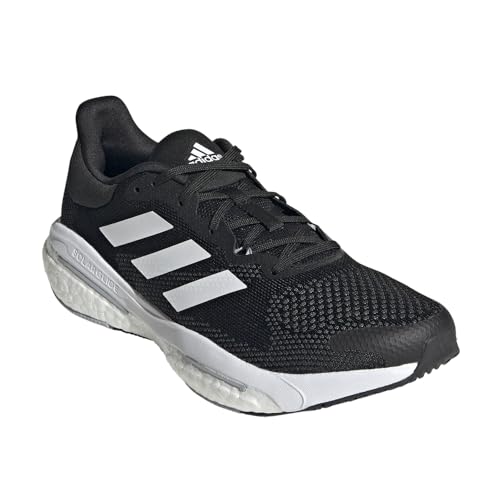 adidas Mens Solar Glide 5 Wide Running Sneakers Shoes   Black
