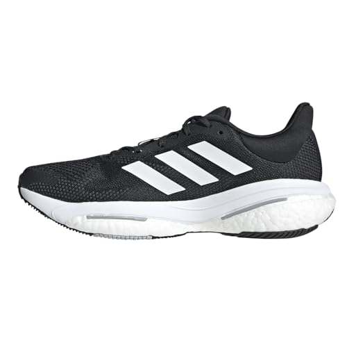 adidas Mens Solar Glide 5 Wide Running Sneakers Shoes   Black