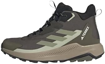 Talla 7 - adidas Mens Terrex Anylander Mid Top Rain Rdy Hiking Shoes