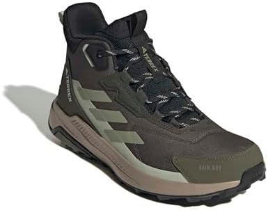 Talla 7 - adidas Mens Terrex Anylander Mid Top Rain Rdy Hiking Shoes