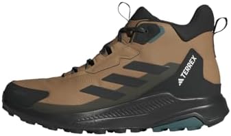 Talla 7 - adidas Mens Terrex Anylander Mid Top Rain Rdy Hiking Shoes