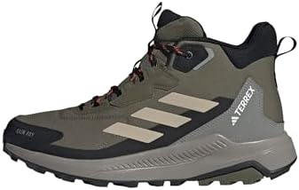 Talla 7 - adidas Mens Terrex Anylander Mid Top Rain Rdy Hiking Shoes