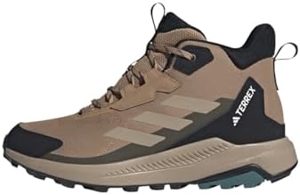 Talla 7 - adidas Mens Terrex Anylander Mid Top Rain Rdy Hiking Shoes