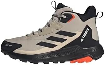 Talla 7 - adidas Mens Terrex Anylander Mid Top Rain Rdy Hiking Shoes