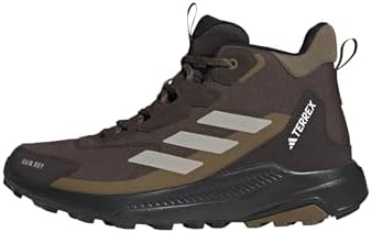 Talla 7 - adidas Mens Terrex Anylander Mid Top Rain Rdy Hiking Shoes