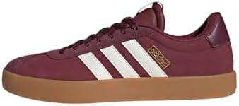 adidas Mens Vl Court 3 0 Lace Up Sneakers Shoes Casual   Red