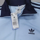 adidas Originals Men s Beckenbauer Track Jacket Clear Sky/Night Indigo JP2521