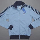 adidas Originals Men s Beckenbauer Track Jacket Clear Sky/Night Indigo JP2521