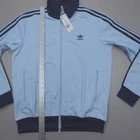 adidas Originals Men s Beckenbauer Track Jacket Clear Sky/Night Indigo JP2521