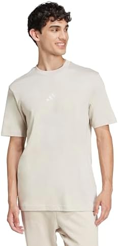 adidas Originals Mens Essentials Small Logo Single Jersey T Shirt